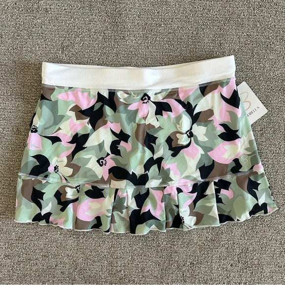 Sofibella Pants - Sofibella UV Colors 14 inch Skirt Camo Floral Size XL